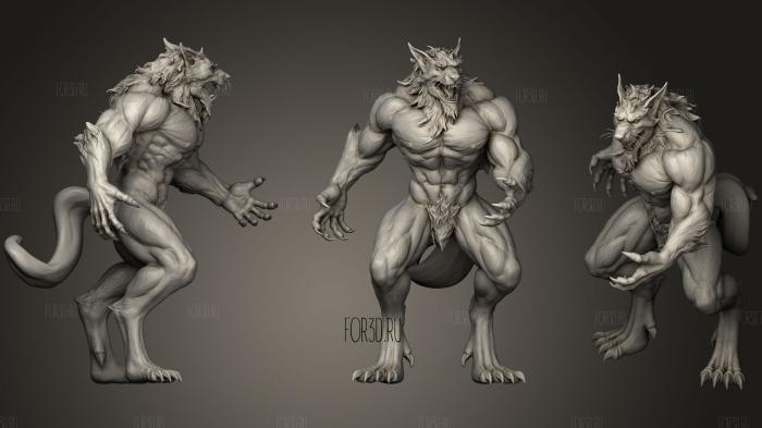 Warewolf Sculpt